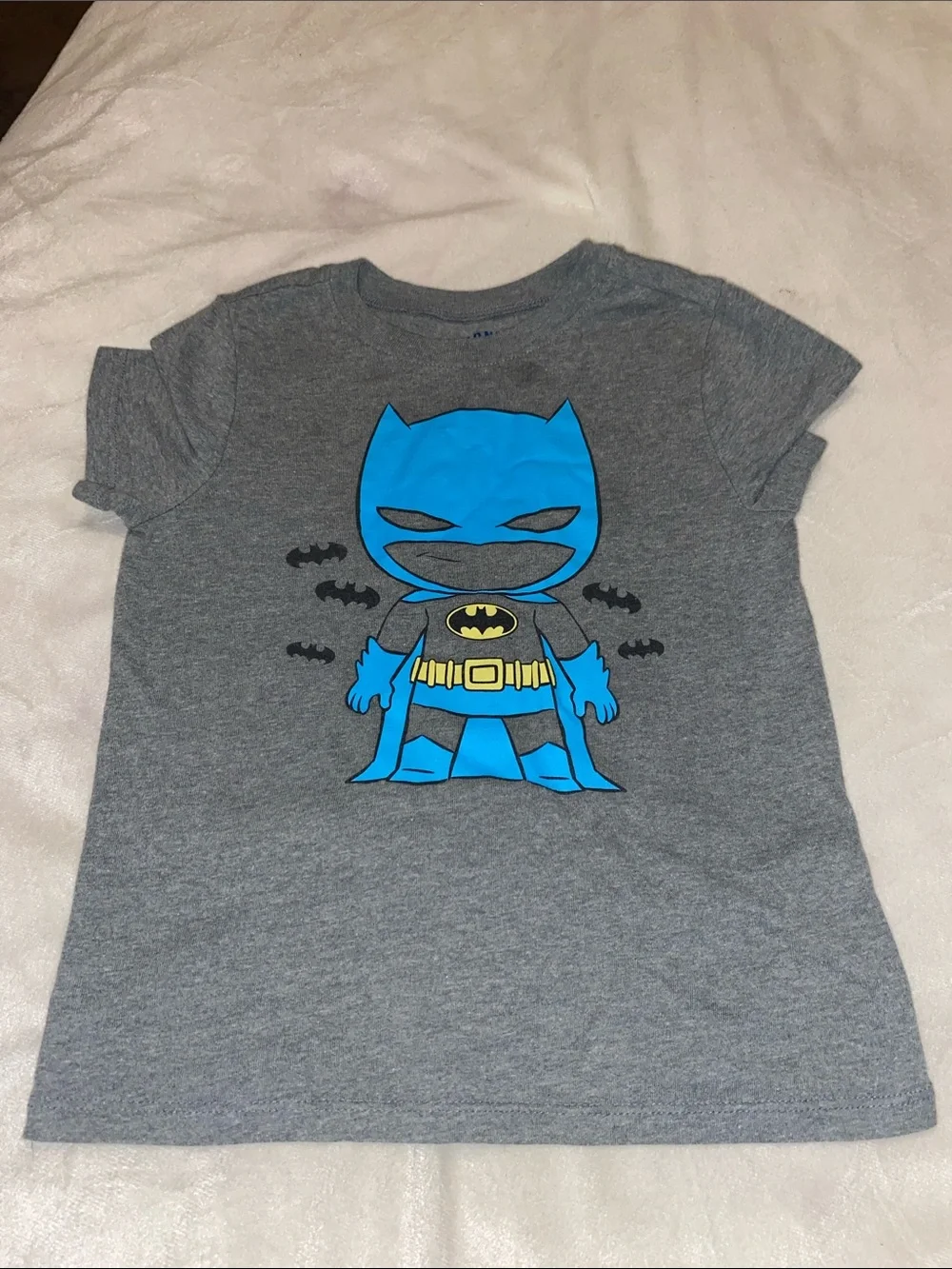 Old Navy Kids Superhero Tee - Gray & Blue